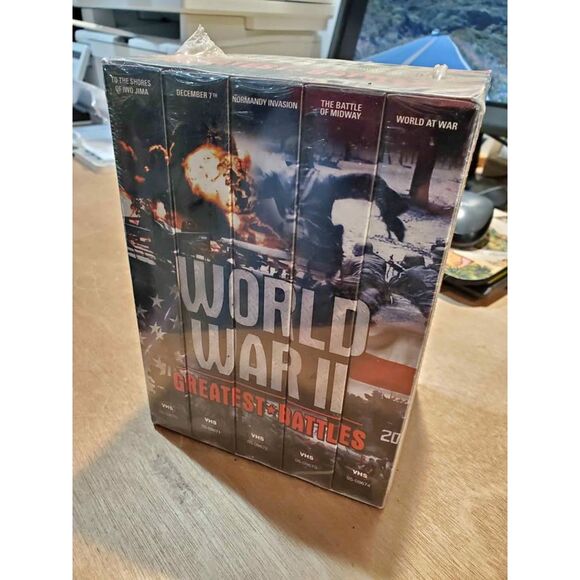 WW II Greatest Battles 5pc VHS Box Set VHS new - Picture 4 of 4